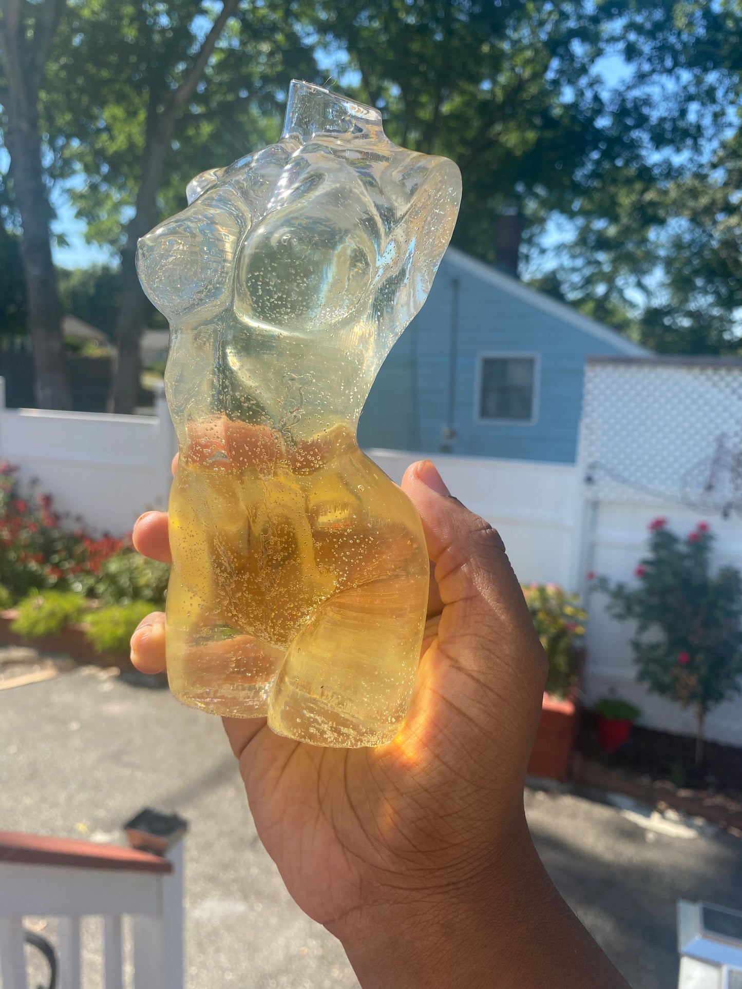 “Shine” Resin Body Statue
