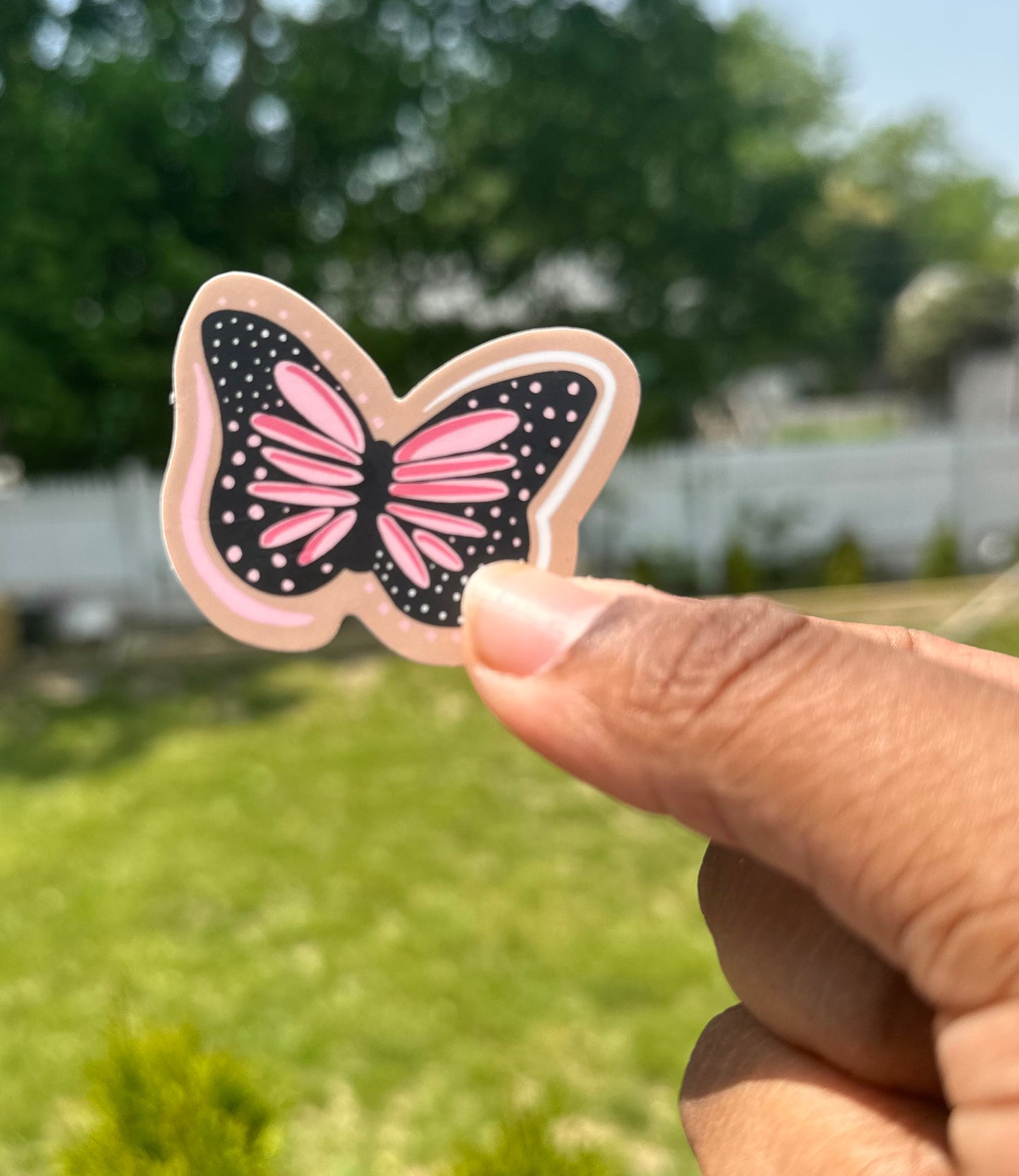 7 Butterflies Stickers