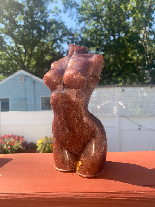 “Glowing” Resin Body Statue